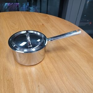 Cuisinart Stainless Steel Saucepan with Lid - Silver
